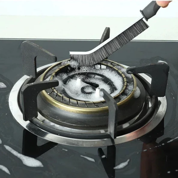 2li Çok Amaçlı Multi Ince Temizlik Fırçası Derz Arası Banyo Mutfak Lavabo Detay Temizleme Fırçası - 5