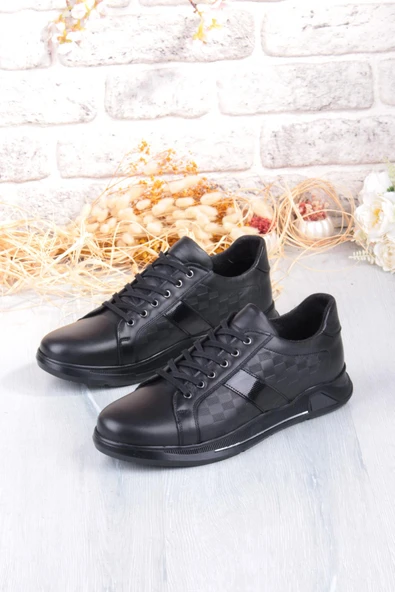 Mehmet Mete 9055 Napa Rahat Kauçuk Taban Orijinal Hakiki Deri Erkek Ayakkabı - Resim 4