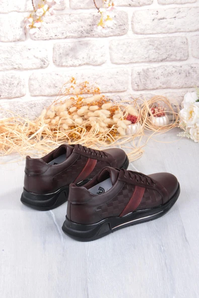 Mehmet Mete 9055 Napa Rahat Kauçuk Taban Orijinal Hakiki Deri Erkek Ayakkabı - Resim 12