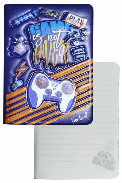 Kabartmalı Not Defteri 1 Adet 96 Yaprak Çizgili Sukuşi Hatıra Defteri Squishy Erkek Modeli Hatıra Anı Defteri 13x18 cm - 4