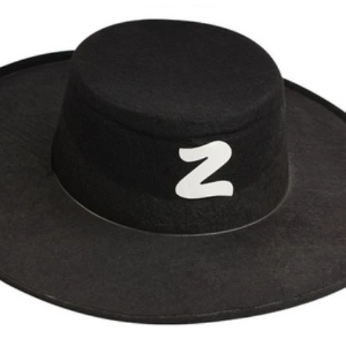 Zorro Şapka Maske Set Yetişkin - Resim 2