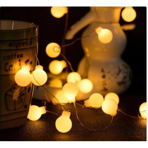 Beyaz Top Led Gün ışığı Pilli 2 Kademeli ürün görseli 1