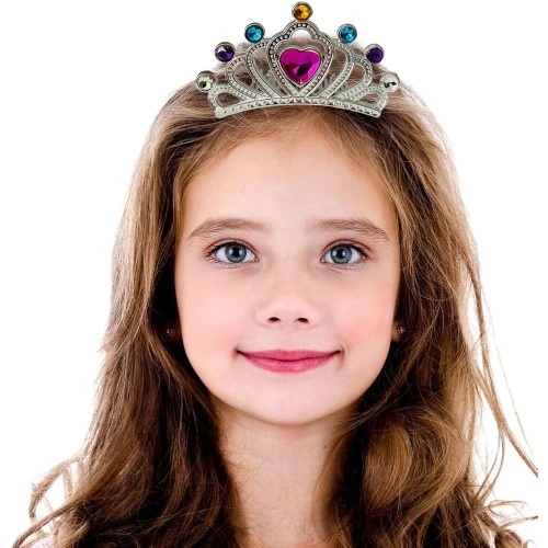 Gümüş Taraklı Prenses Tacı - Resim 2