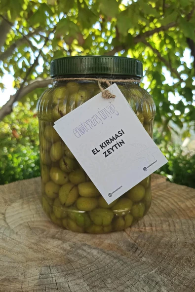 El Kırması Yeşil Zeytin 2 kg - 2