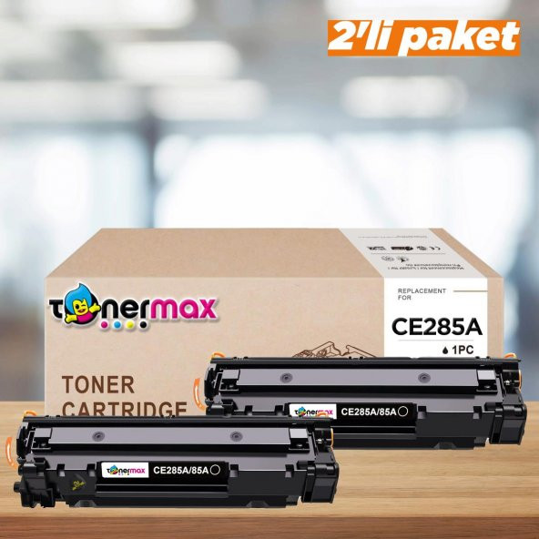 Hp M1217 Muadil Toner 2'li Paket/ Hp CE285A Muadil Toner