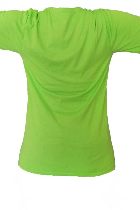 Moda Palace Yeşil Emojili Erkek Tişört
