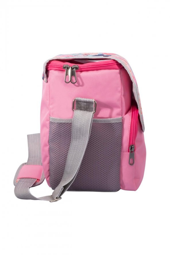Soğuk ve Sıcak Tutan Yalıtımlı İzolasyonlu Yiyecek İçecek Çantası Termal Termos Buz Aküsü Hediyeli Pembe - 5