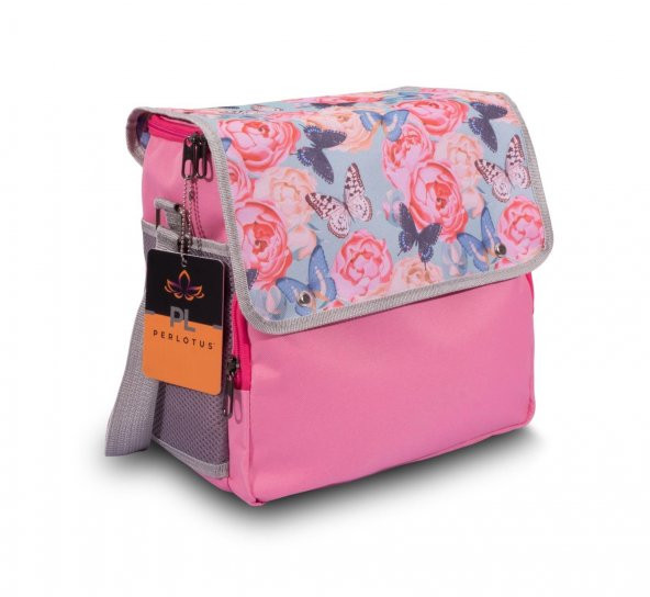 Soğuk ve Sıcak Tutan Yalıtımlı İzolasyonlu Yiyecek İçecek Çantası Termal Termos Buz Aküsü Hediyeli Pembe - 6