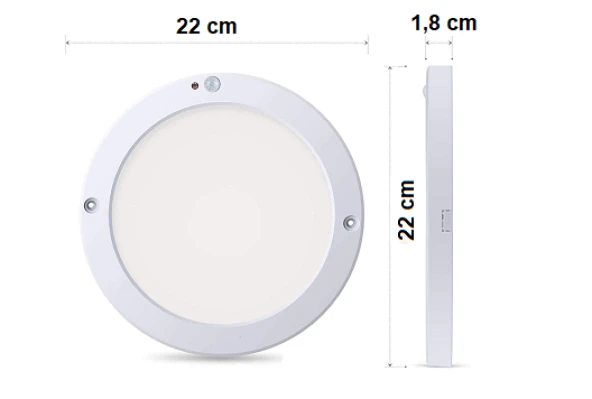 CATA CT 9247 Led Sensörlü Armatür 20W 3200K Gün Işığı - 4