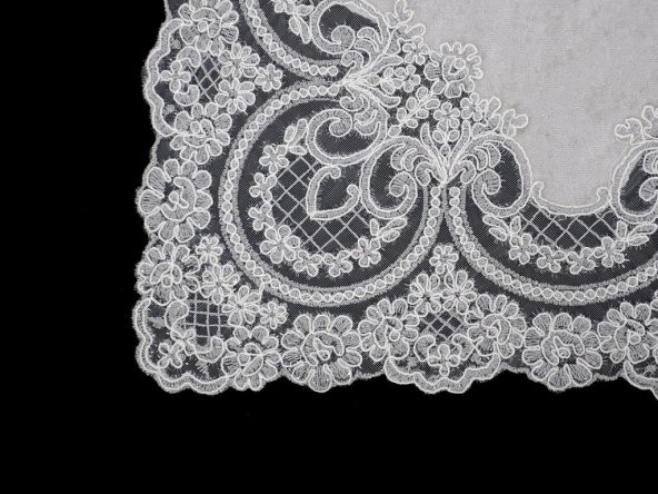 Lisa Kadife Bohça Gri - 2