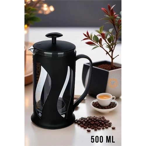 ModaCar French Press 500 Ml SİYAH