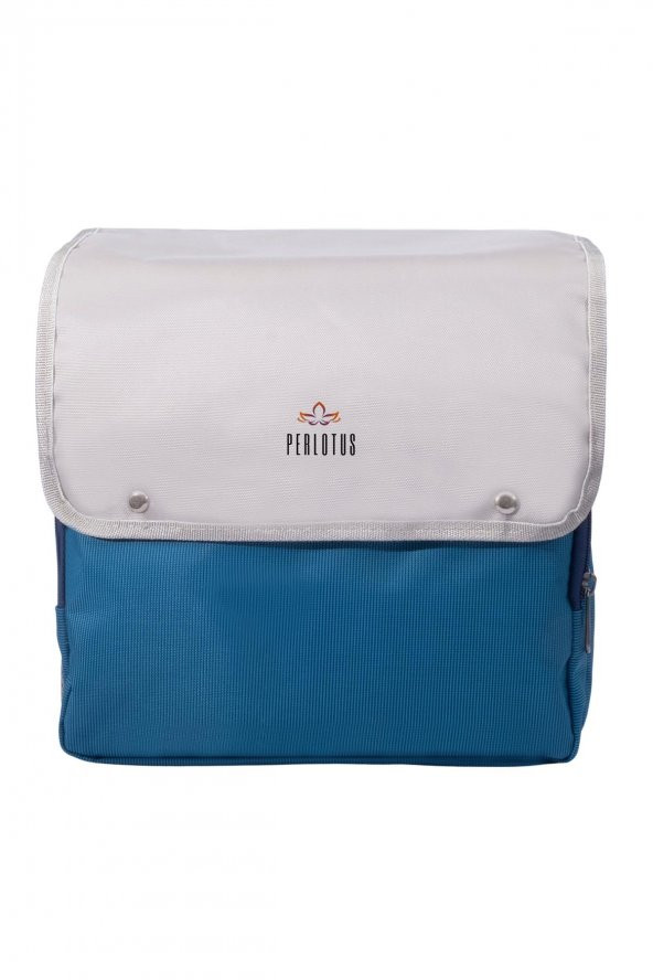 Soğuk ve Sıcak Tutan Yalıtımlı İzolasyonlu Yiyecek İçecek Çantası Termal Termos Buz Aküsü Hediyeli Mavi - 4