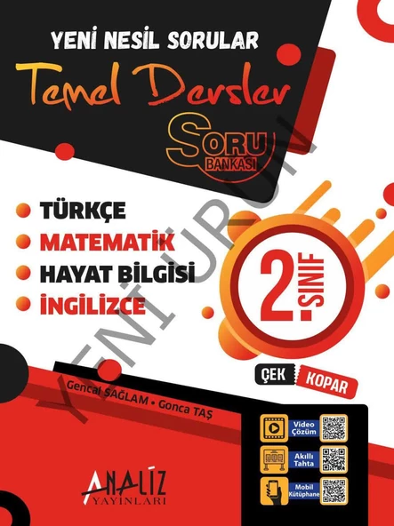 Analiz 2.Sınıf Temel Dersler Soru Bankası