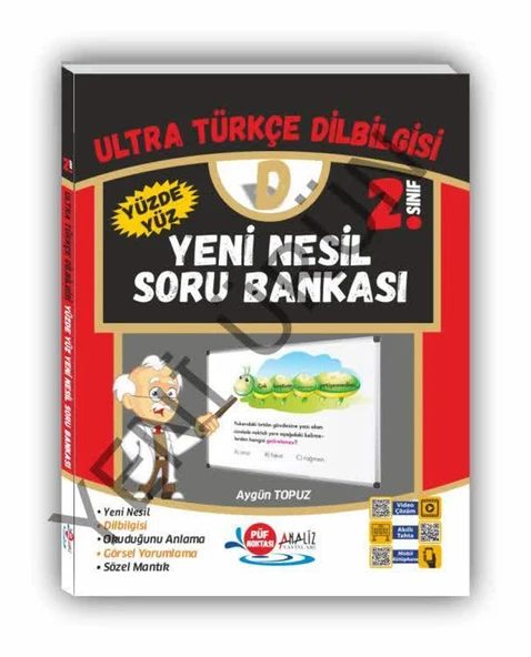 Analiz 2.Sınıf Ultra Türkçe Dil Bilgisi Soru Bankası