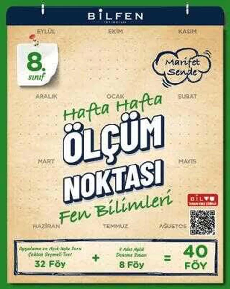 Bilfen 8.Sınıf Fen Bilimleri Ölçüm Noktası