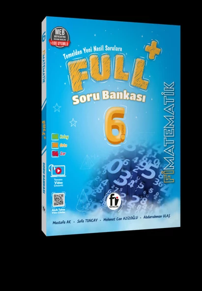 Fi 6.Sınıf Full+ Matematik Soru Bankası 2025