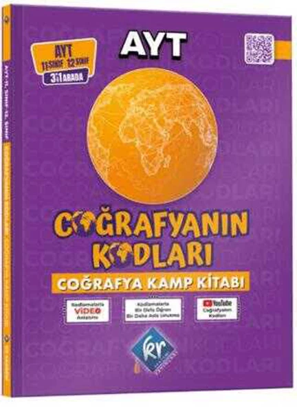 Kr Akademi Coğrafyanın Kodları AYT Coğrafya Kamp Kitabı 2025