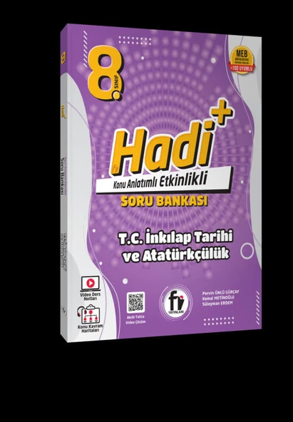 Fi 8.Sınıf Hadi T.C İnkılap Tarihi Ve Atatürkçülük Konu Anlatımlı Soru Bankası 2025