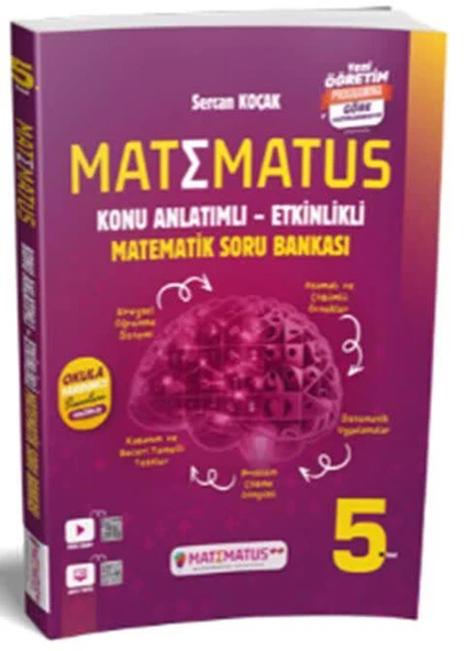 Matematus 5.Sınıf Konu Anlatımlı Etkinlikli Matematik Soru Bankası 2025