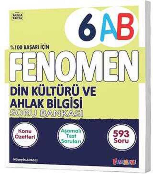 Fenomen 6.Sınıf A-B Din Kültürü Ve Ahlak Bilgisi Konu Özetli Soru Bankası 2025