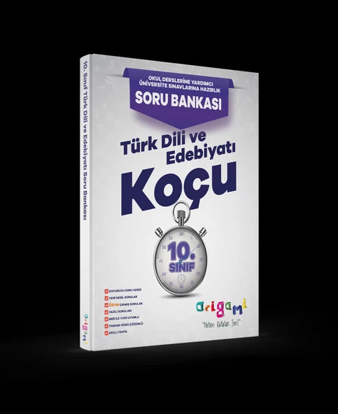 Tammat 10.Sınıf Türk Dili Ve Edebiyat Soru Bankası Origami 2025