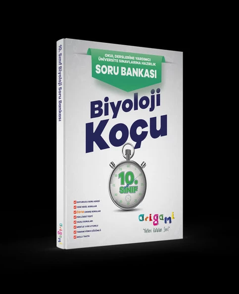 Tammat 10.Sınıf Biyoloji Soru Bankası Origami 2025