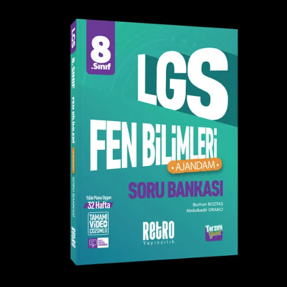 Retro 8.Sınıf Lgs Fen Bilimleri Ajandam Soru Bankası 2025