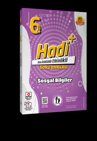 Fi 6.Sınıf Hadi+ Sosyal Bilgiler Soru Bankası 2025