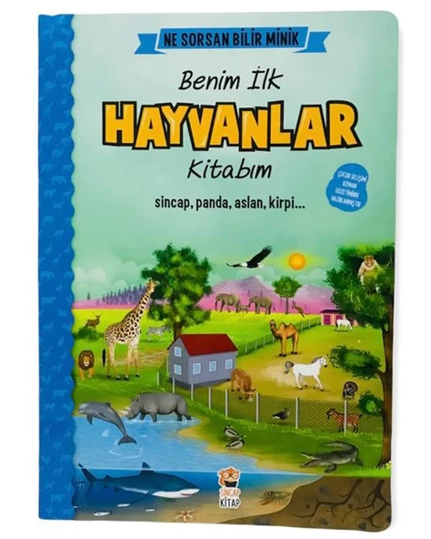 İngilizce Destekli Benim İlk Hayvanlar Kitabım - 1