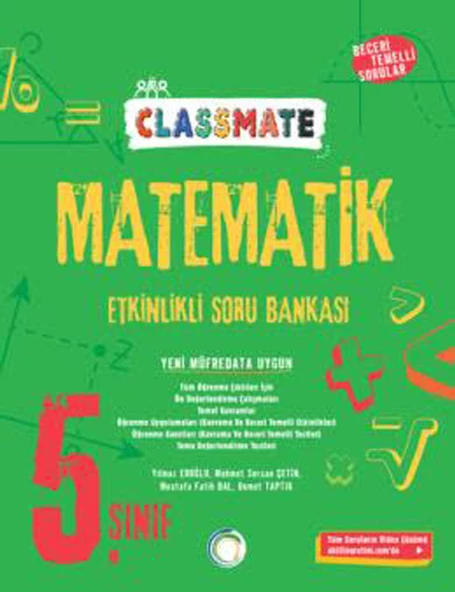 Okyanus 5.Sınıf Classmate Matematik Soru Bankası 2025