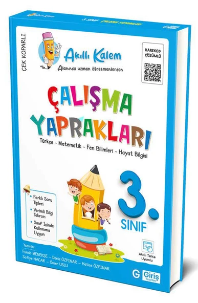 Data Giriş 3.Sınıf Akıllı Kalem Çalışma Kitabım