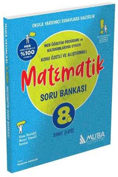 Muba 8.Sınıf Matematik Soru Bankası 2025