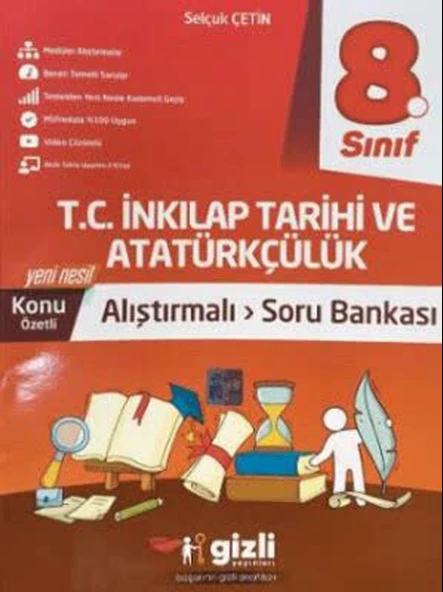 Gizli 8.Sınıf T.C İnkılap Tarihi Ve Atatürkçülük Alıştır Soru Bankası 2025