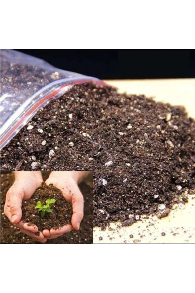 3 kğ Özel Karışım Bitki Toprağı Küpeli Çiçeği Toprağı Torfu - Resim 2