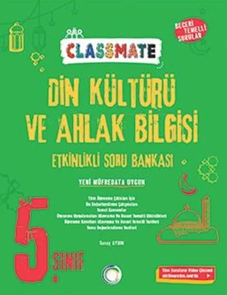 Okyanus 5.Sınıf Classmate Din Kültürü ve Ahlak Bilgisi Soru Bankası 2025