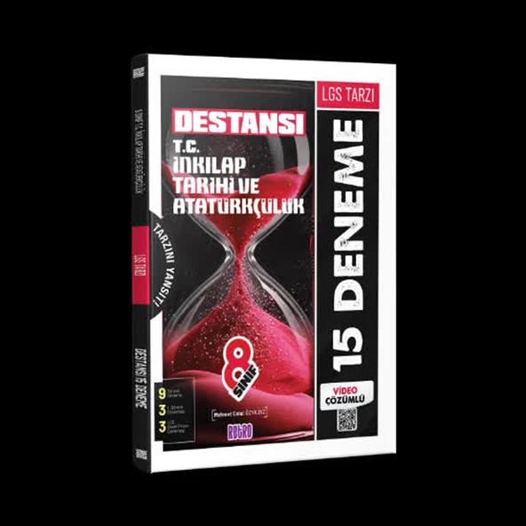 Retro 8.Sınıf LGS Matematik 15 Deneme 2025