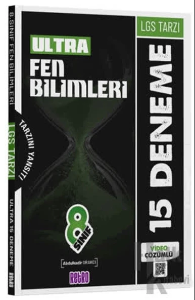 Retro 8.Sınıf LGS Fen Bilimleri 15 Deneme 2025