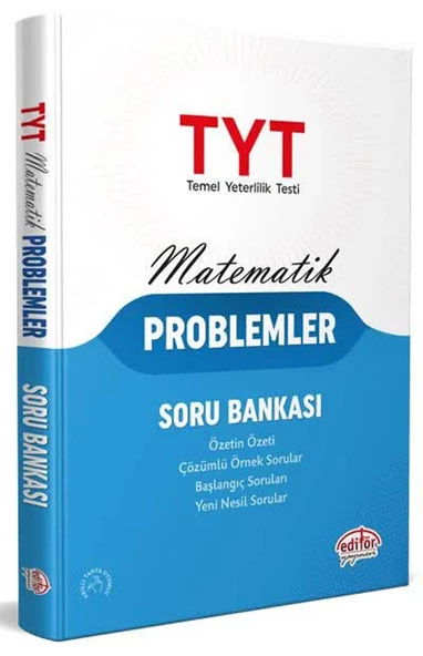 Editör TYT Matematik Problemler Soru Bankası 2025