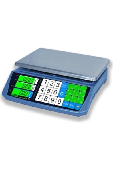 Hana  Hs-5500 Lcd 60 Kg 2 gram Hassas Terazi 2 Yıl Garantili ( Su Geçirmez Özellikli ) - 1