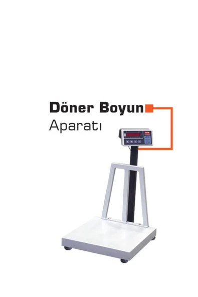 TEM  Teb Onaylı 600 Kg X 200 Gr 70 X 80 Tartım Baskülü
