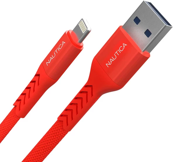 C40 Lightning to USB-A 12W Hızlı Şarj ve Data Kablosu 1.2M Kırmızı