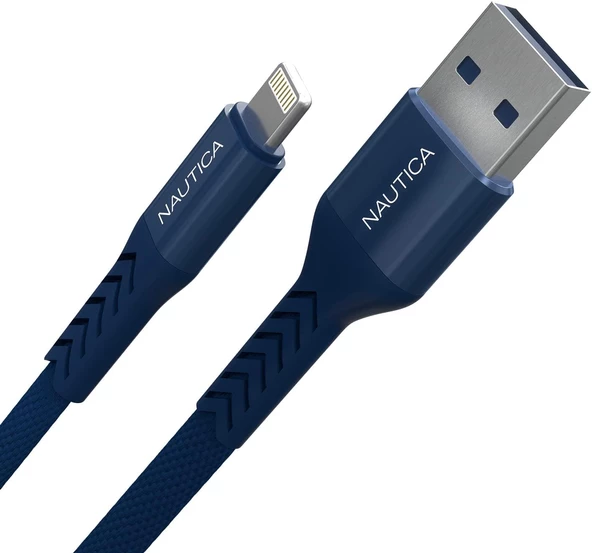 C40 Lightning to USB-A 12W Hızlı Şarj ve Data Kablosu 2.1M Navy