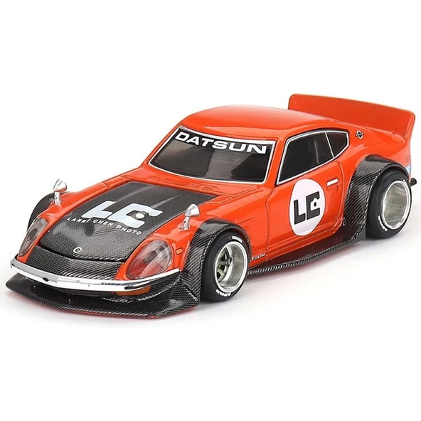 Nessiworld Mini Gt 1:64 Nissan Fairlady Z Kaido GT 'ORANGE BANG' Larry Chen V1