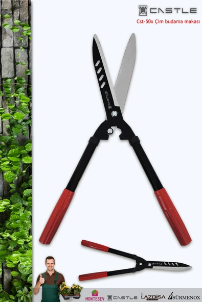 Lz-k27 Çimen Makası Çim Çit Kesme Makası Budama Makası - 1