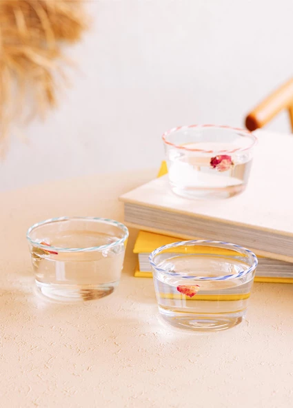 The Mia Simple Dondurmalık Tatlı Sunum Kasesi Mavi 150 ml - 2