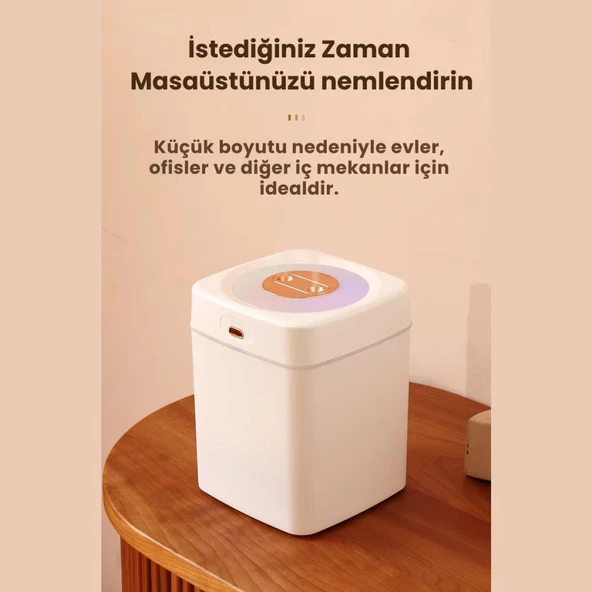 Polham 3 Litre Nano Ultrasonik Çift Püskürtmeli Hava Nemlendirici, Buhar Makinası, Koku Eklenebilir - 6