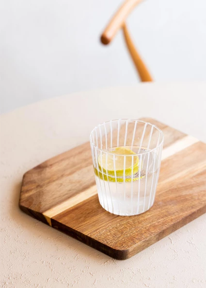 The Mia Line Su Bardağı Şeffaf 320 ml - Resim 2