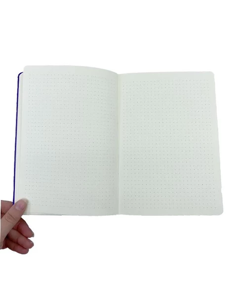 Victorias Sert Kapaklı Noktalı Bloknot No:9 - 3