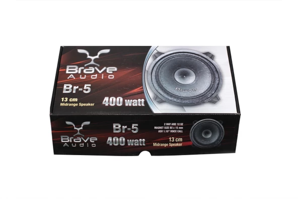 OTO HOPARLÖR 13 CM 5 İNCH MİDRANGE 2x400W 2X300 RMS 2 Adet