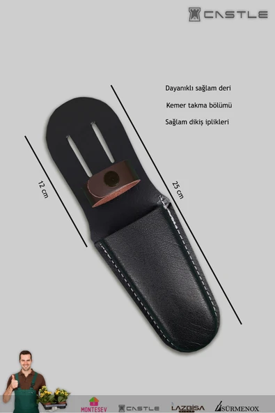 Lz-k21 Budama Makası Budama Makası Deri Kılıfı - 2